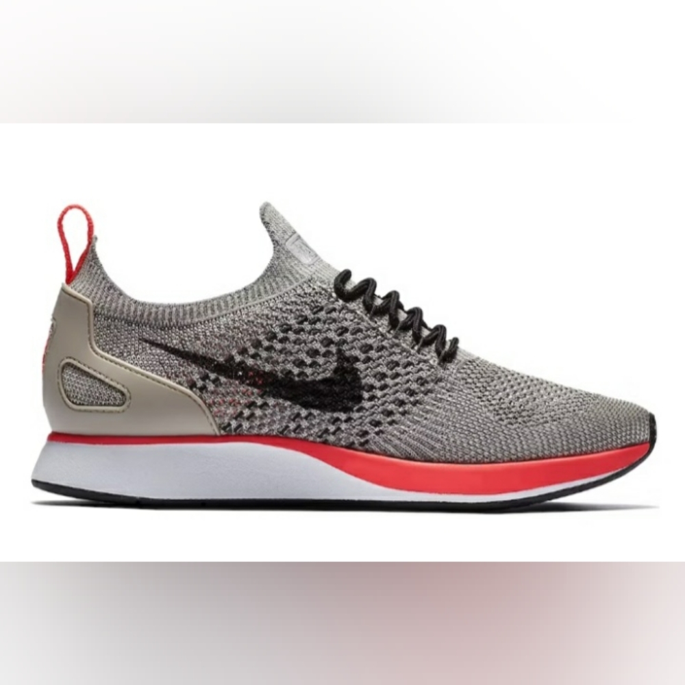 Nike Womens Zoom Mariah FK Racer PRM Running Shoe | Grey & Red | Sz 10
